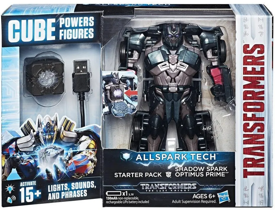 Figurka HASBRO Transformers AllSpark Tech Starter Pack: Shadow Spark Optimus Prime C3480_C3479