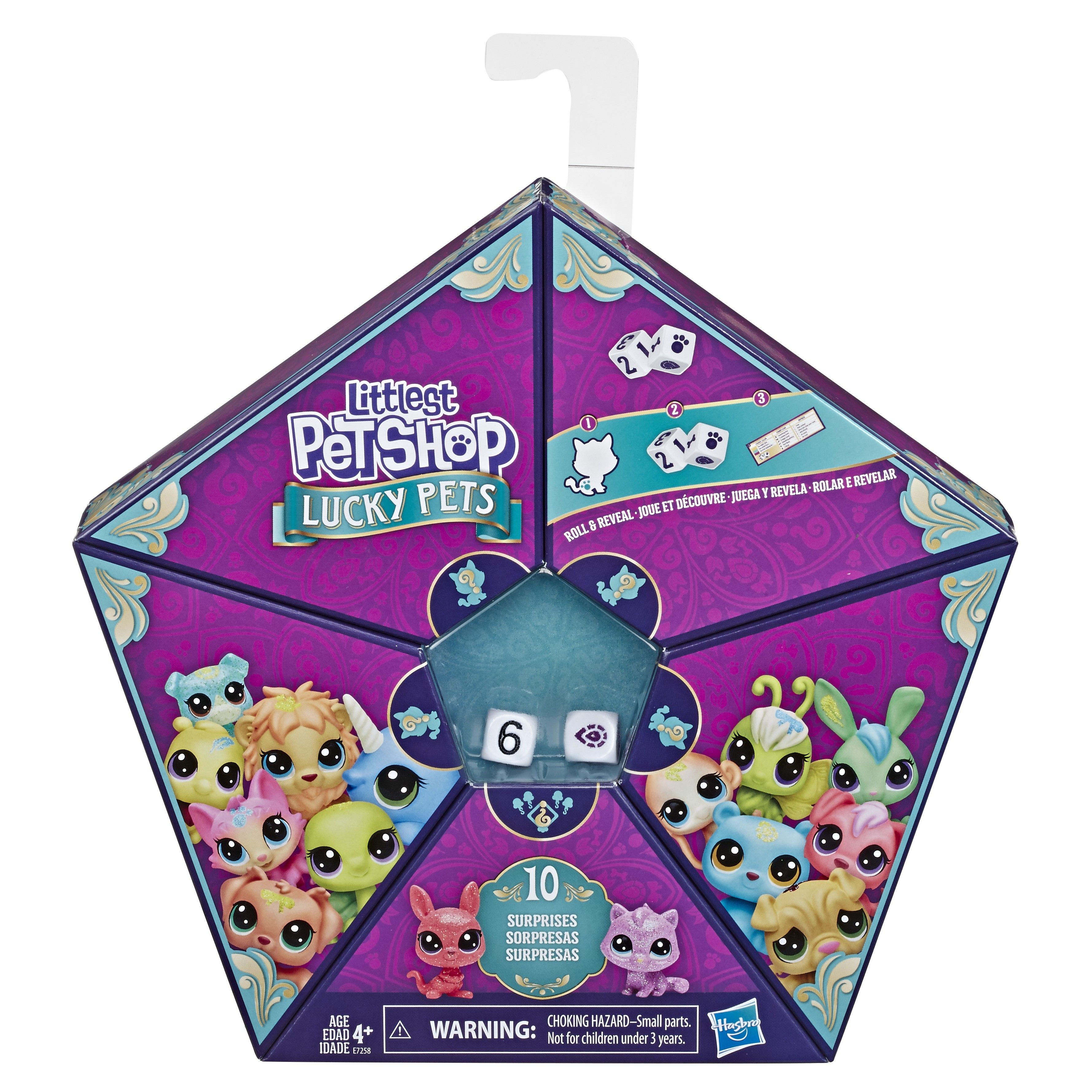 Figurka LITTLEST PET SHOP Lucky Pets Multipack E7258