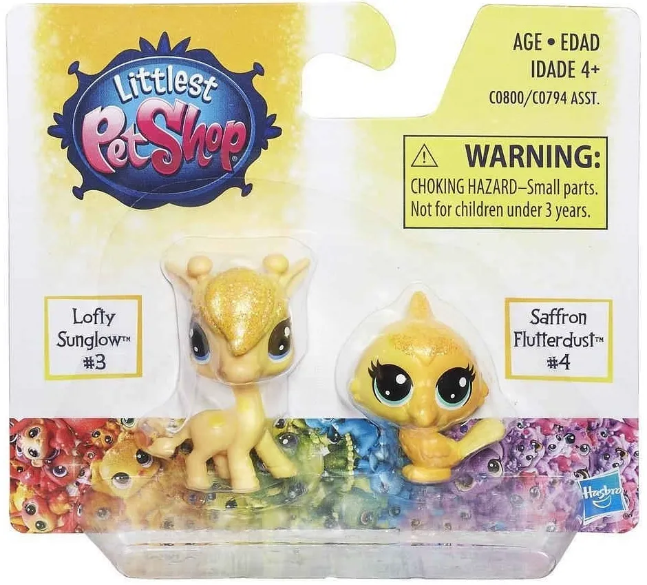 Figurka LITTLEST PET SHOP Tęczowe zwierzaki (mix) C0794
