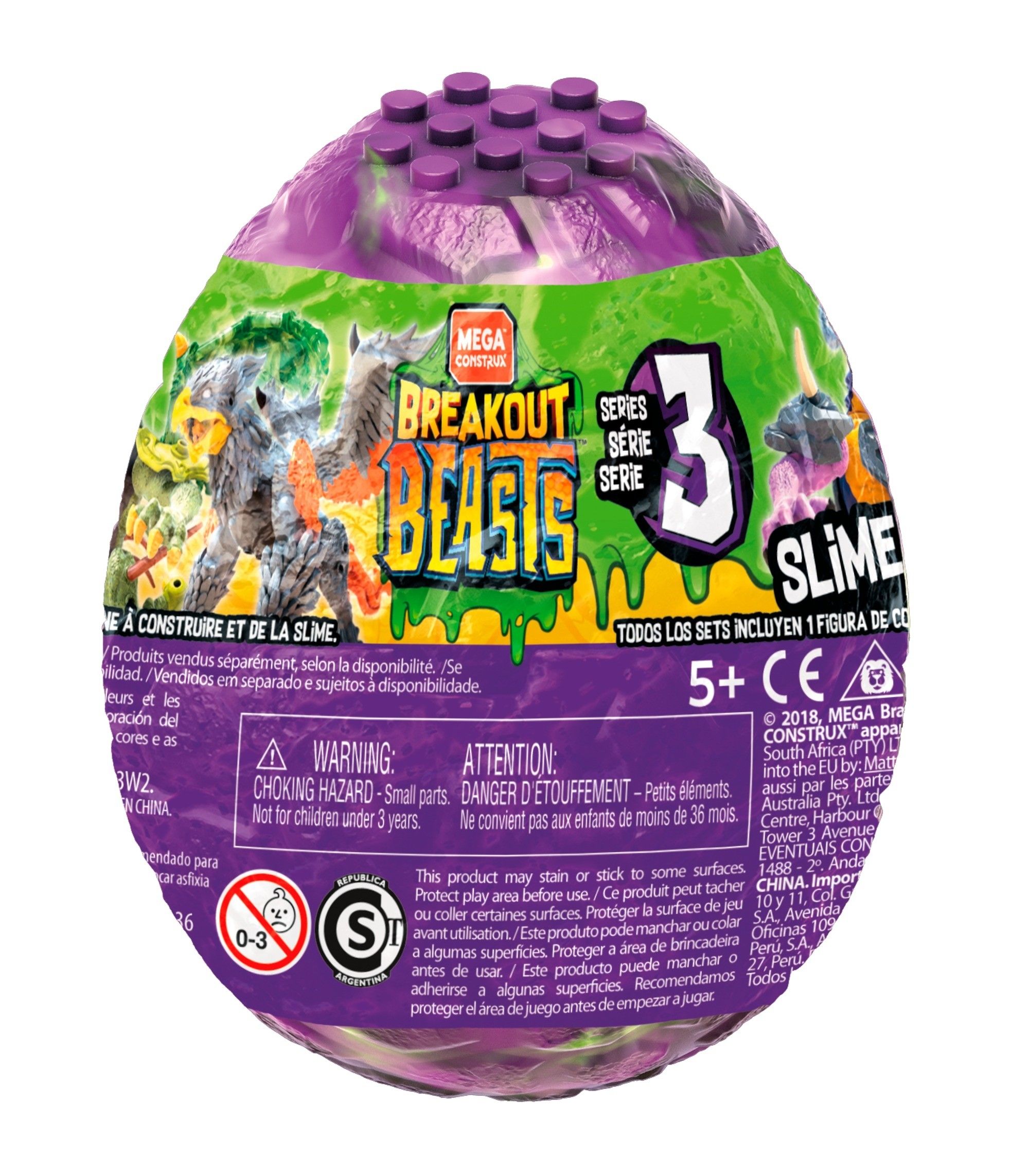 Figurka MATTEL MBL Breakout Beasts Bestia Ast. GCK31