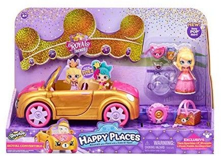 Figurka SHOPKINS Shopkins Happy Places Royal Convertible 57577