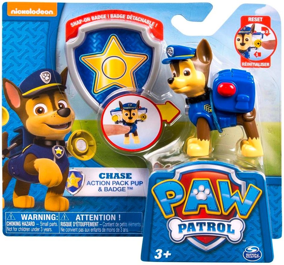 Figurka SPIN MASTER Psi Patrol: Figurki Akcji z Odznaką mix