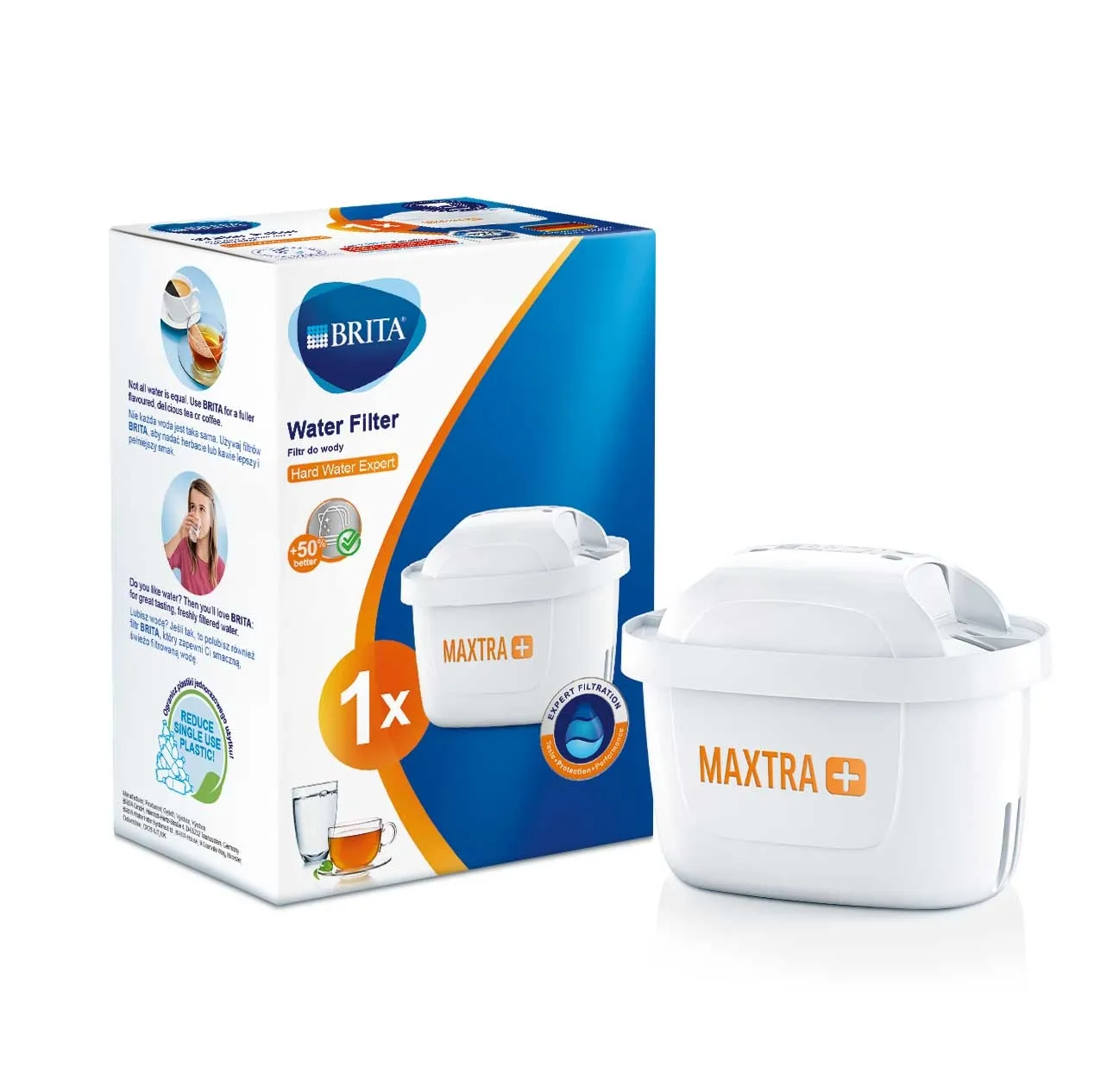 Filtr do wody Brita Maxtra + Hard Water Exppert 1szt