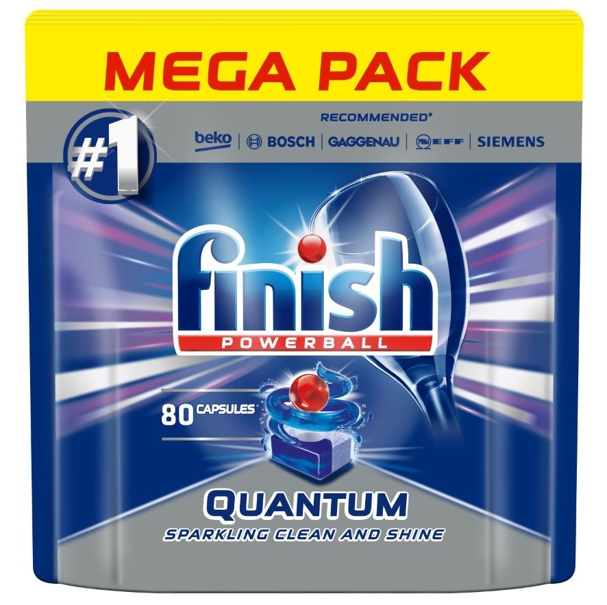 FINISH KAPSUŁKI do zmywarki QUANTUM 80 szt Regular