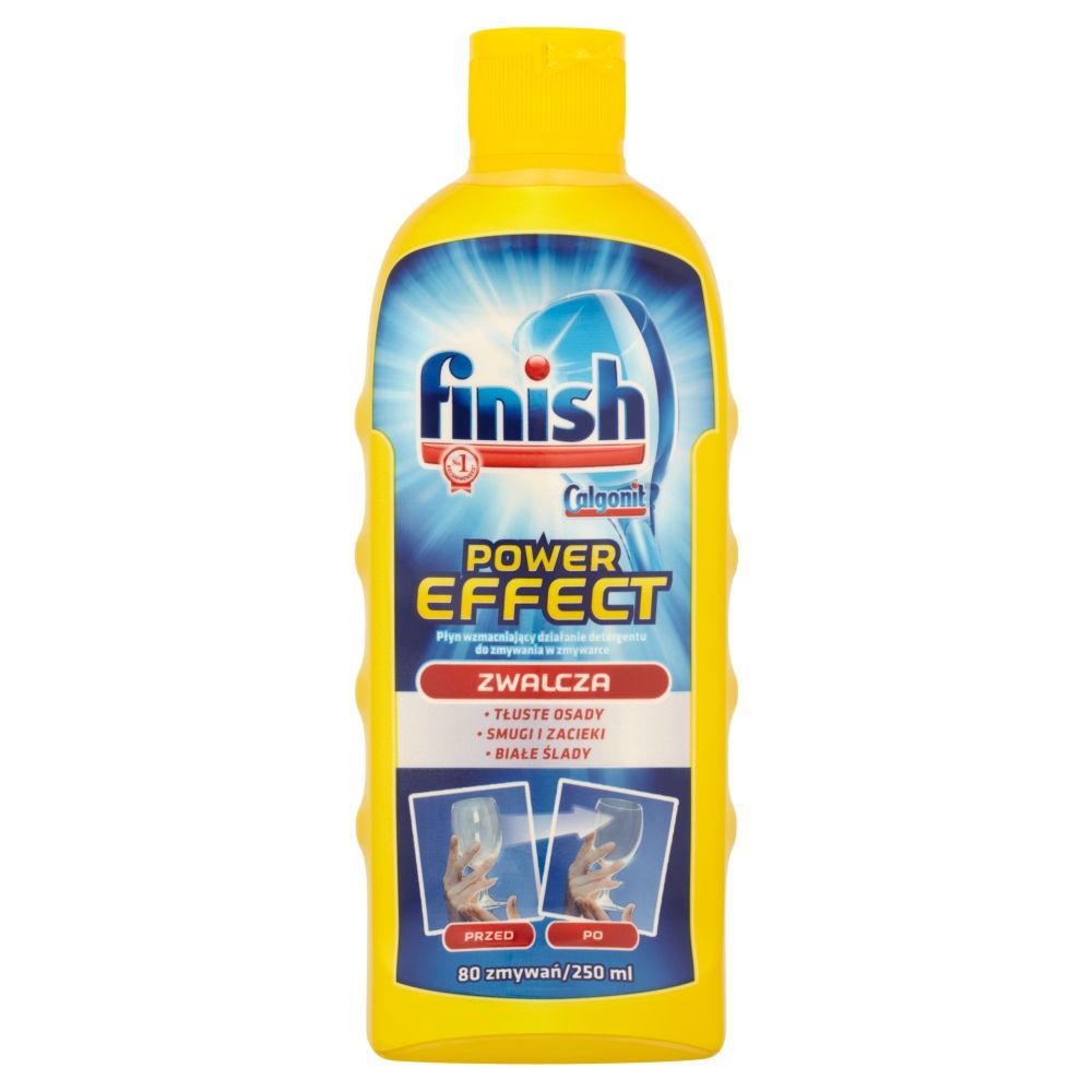 Finish Power Effect Płyn wzmacniający działanie detergentu do zmywania w zmywarce 250 ml