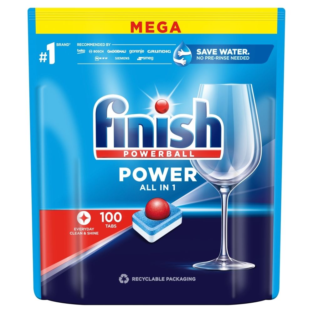 Finish Power Fresh Tabletki do mycia naczyń w zmywarce 1600 g (100 sztuk)