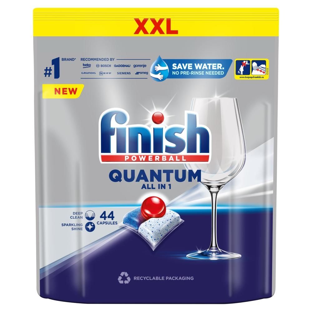 KAPS DO ZMYW FINISH QU 44szt FRE