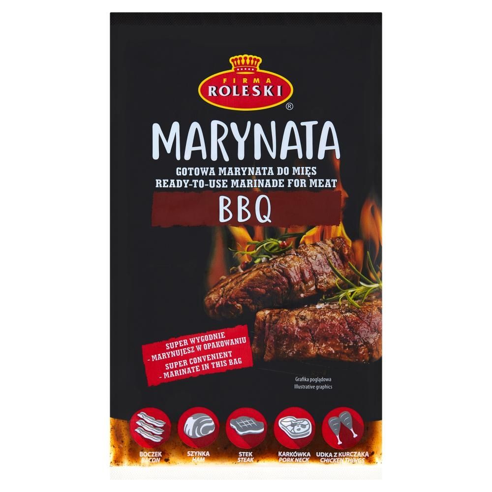 Firma Roleski Gotowa marynata do mięs BBQ 200 g