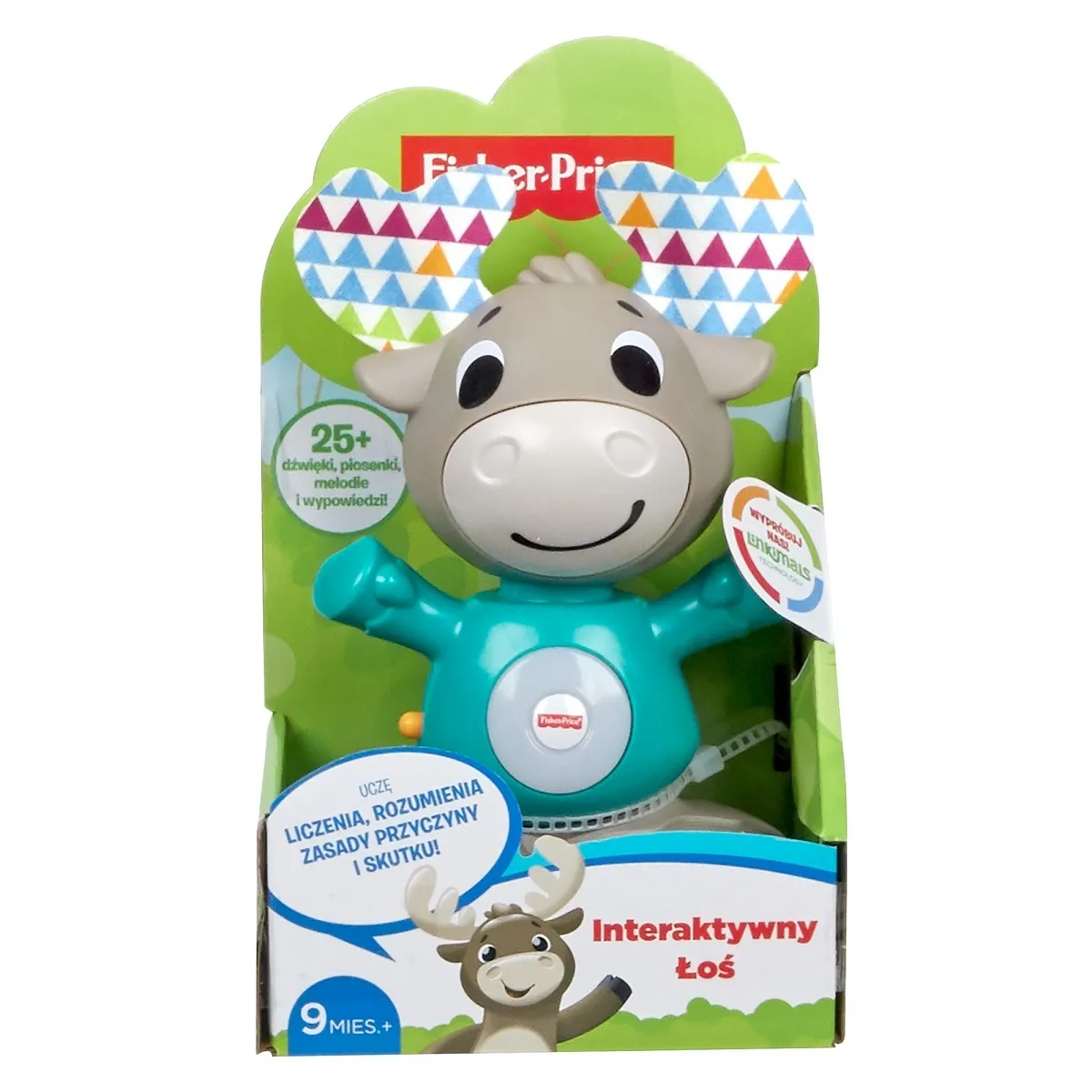Fisher Price Linkimals interaktywny łoś GKC34