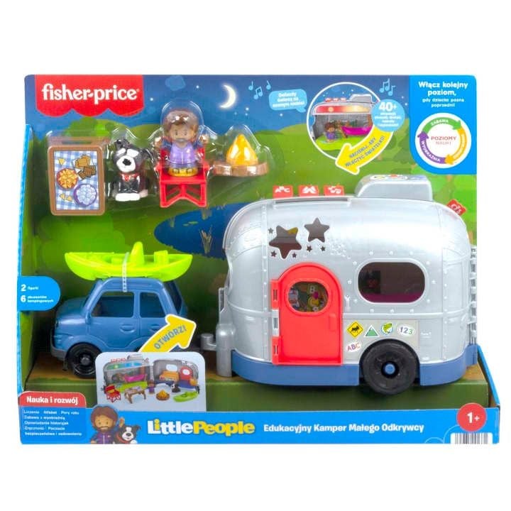 Fisher-Price® Little People Edukacyjny Kamper Małego Odkrywcy