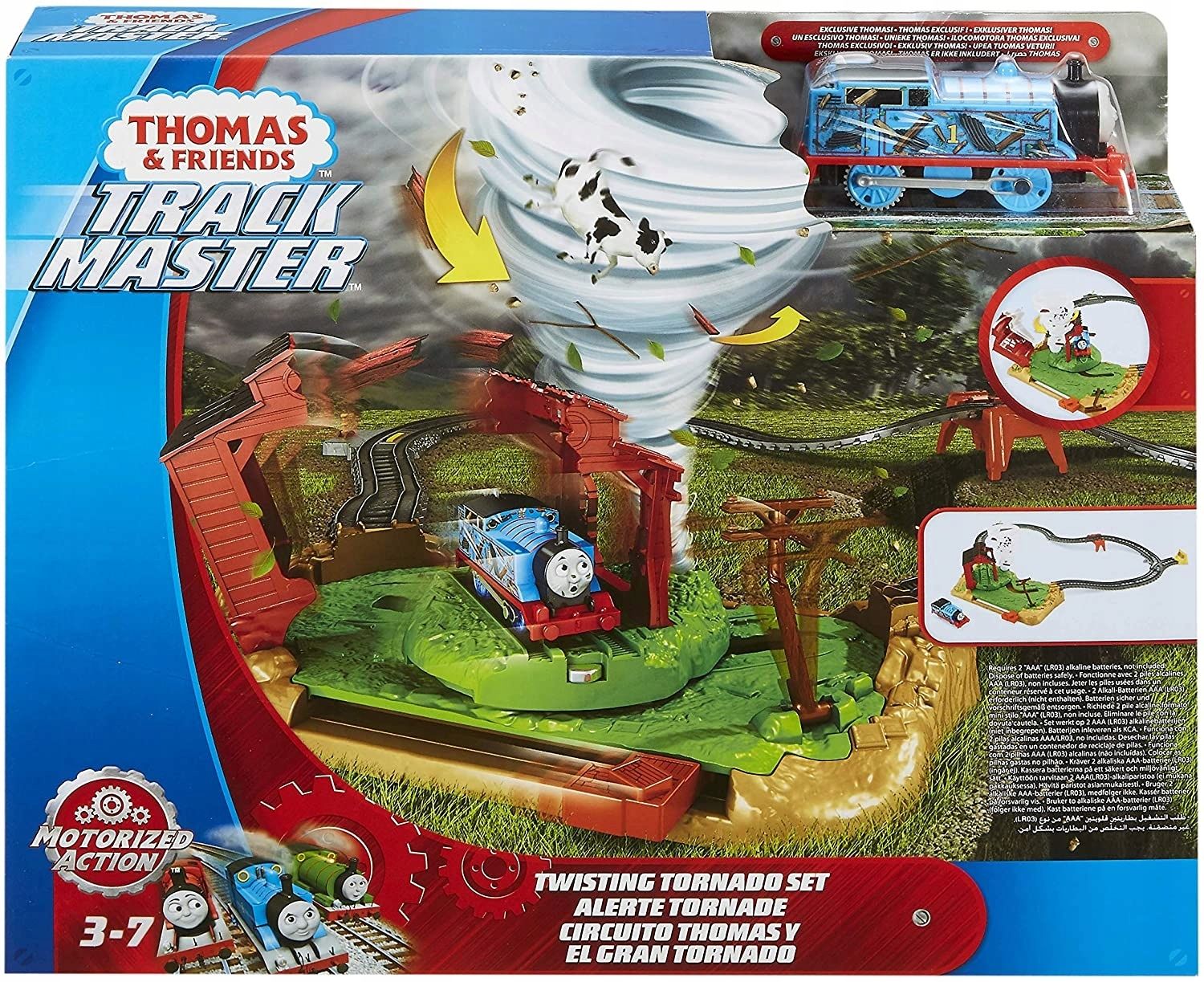 Fisher price tomek wirujące tornado tory