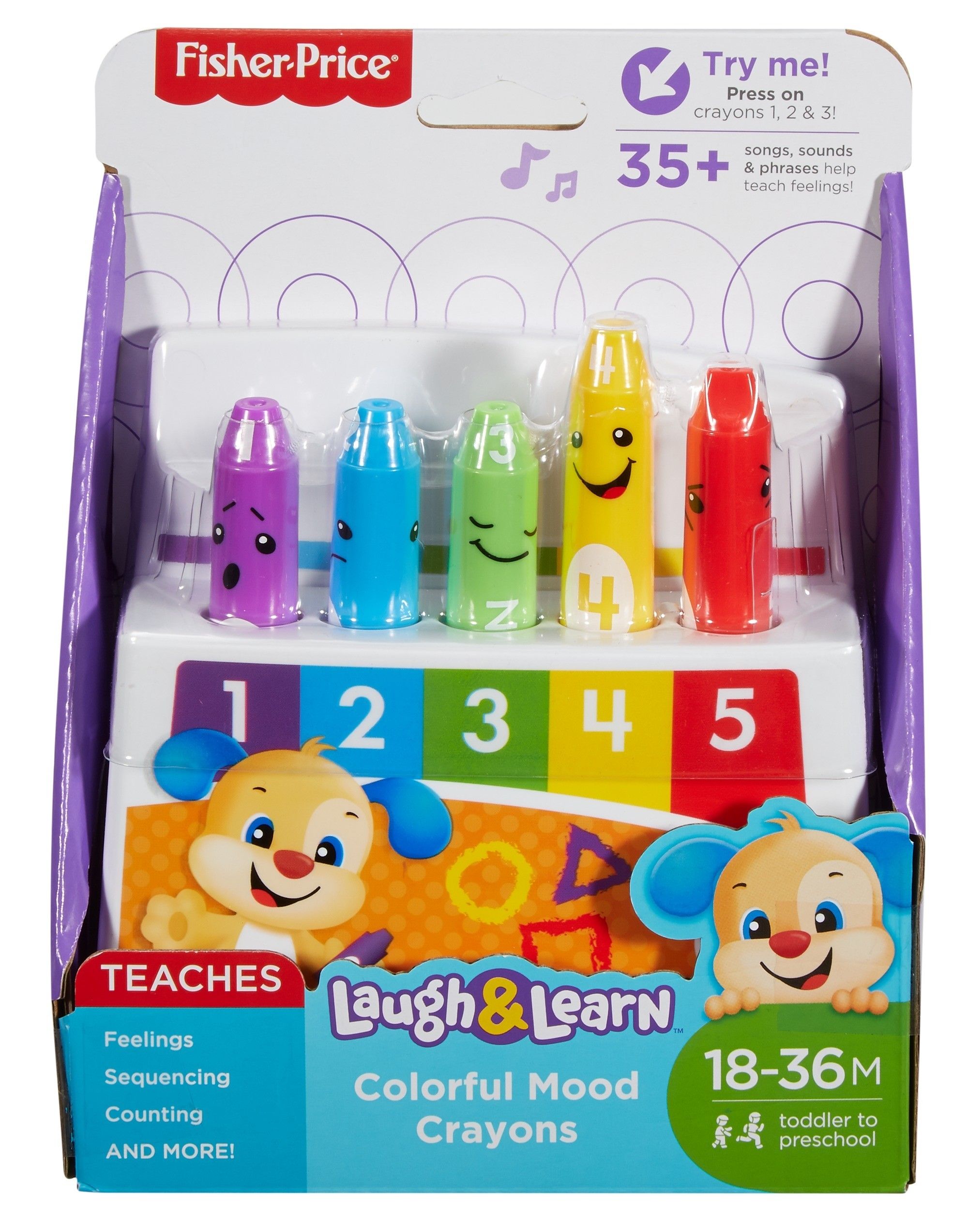 FISHER PRICE Uczące kredki „Kolorki-Humorki” FBP55