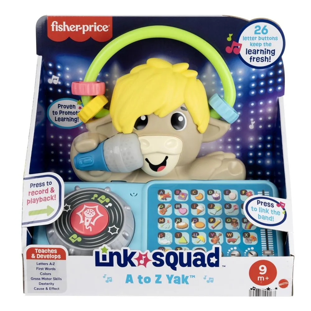 FISHER PRICE Zabawka interaktywna Link Squad Jak Literki i słówka