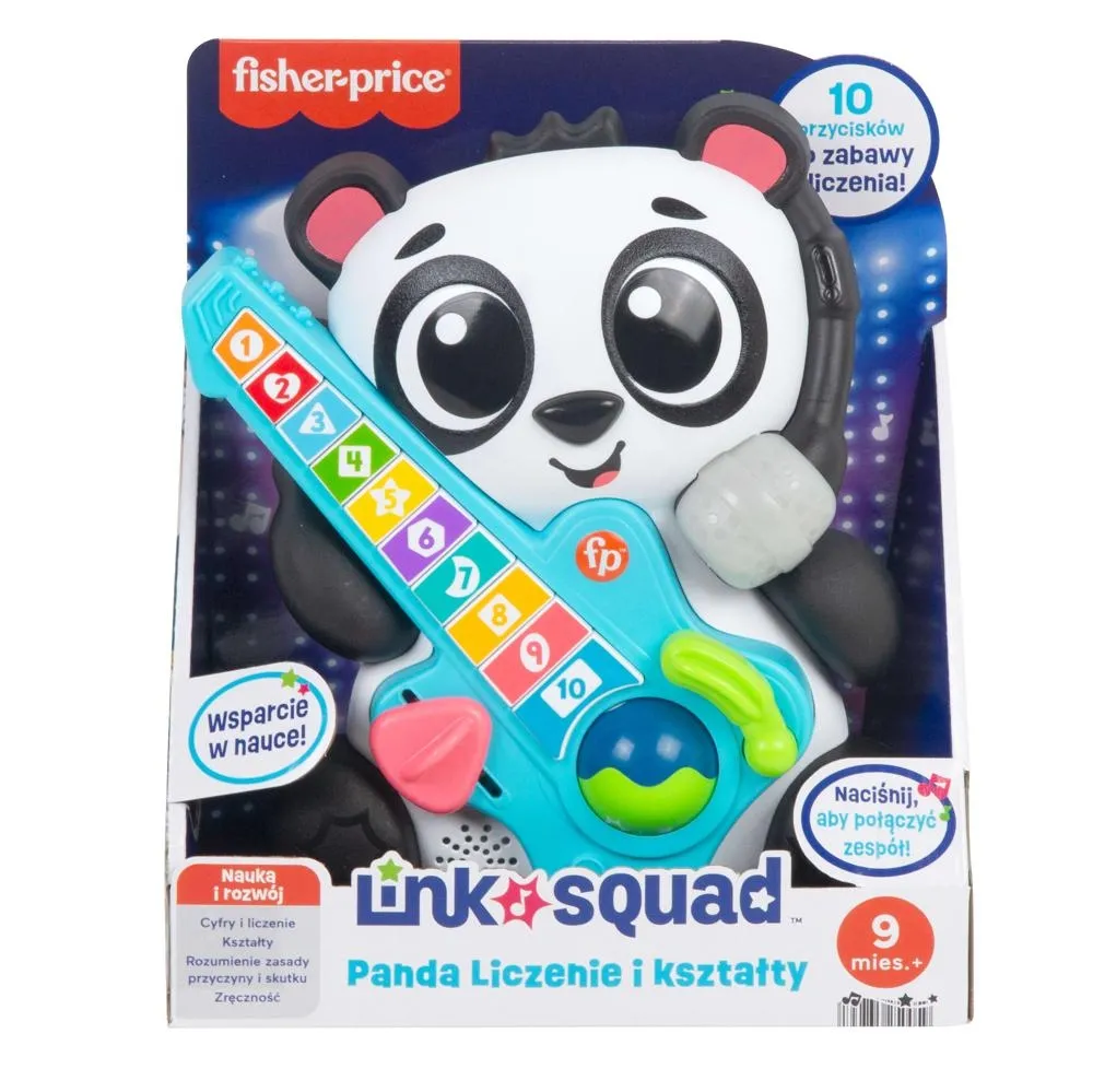 FISHER PRICE Zabawka interaktywna Link Squad Panda