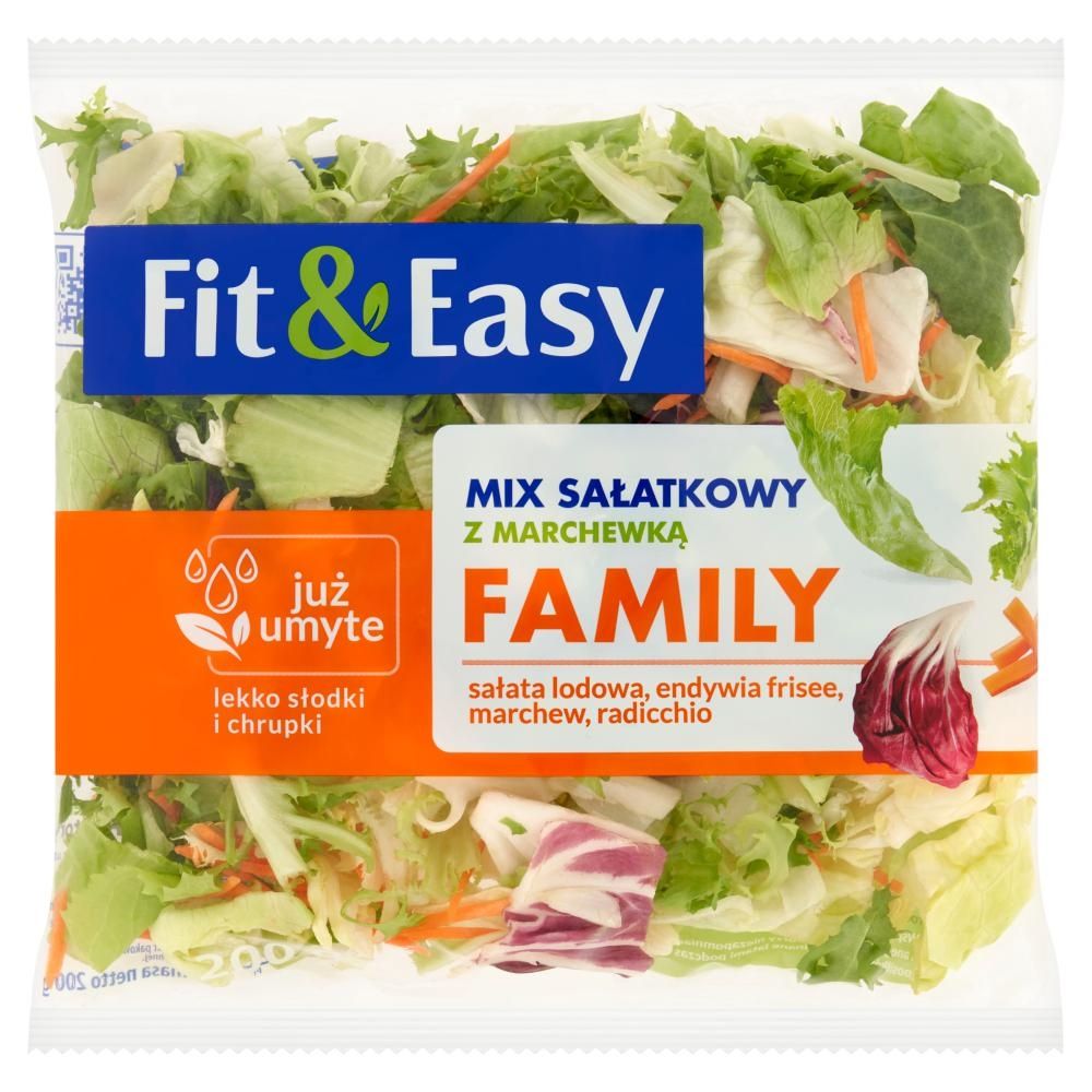 Fit & Easy Family Mix sałatkowy z marchewką  200 g