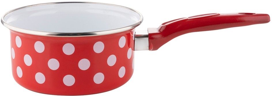 Florentyna rondel emaliowany retro 16cm