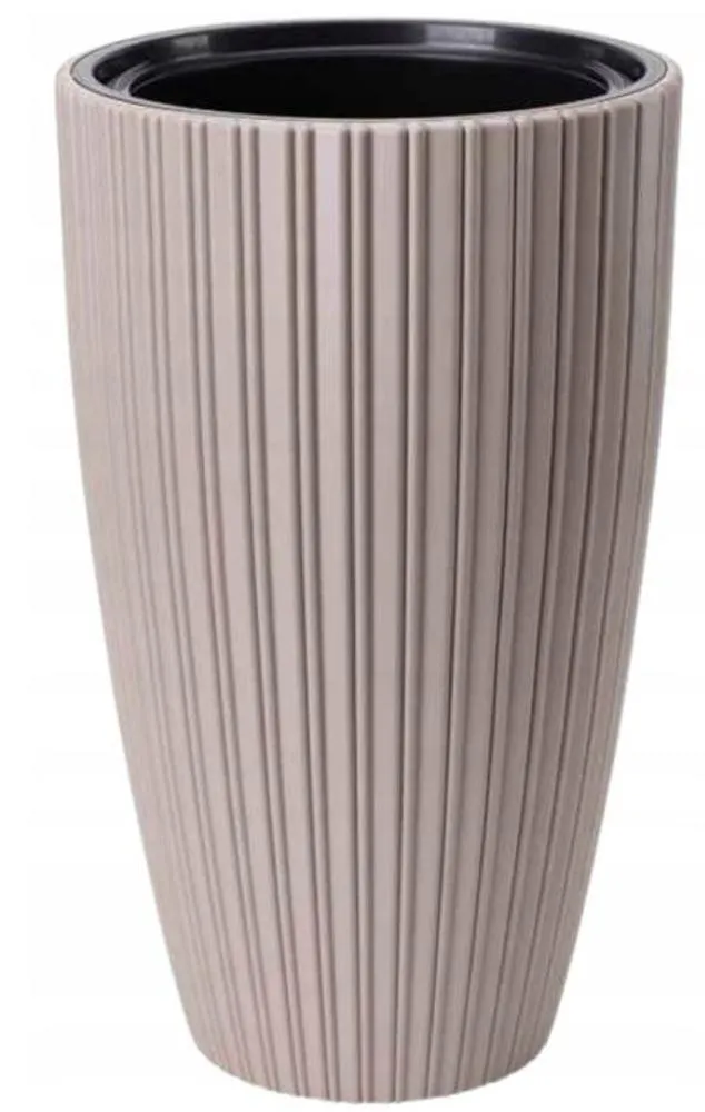 Form Plastic Donica Mika slim 30 cm szaro-beżowy