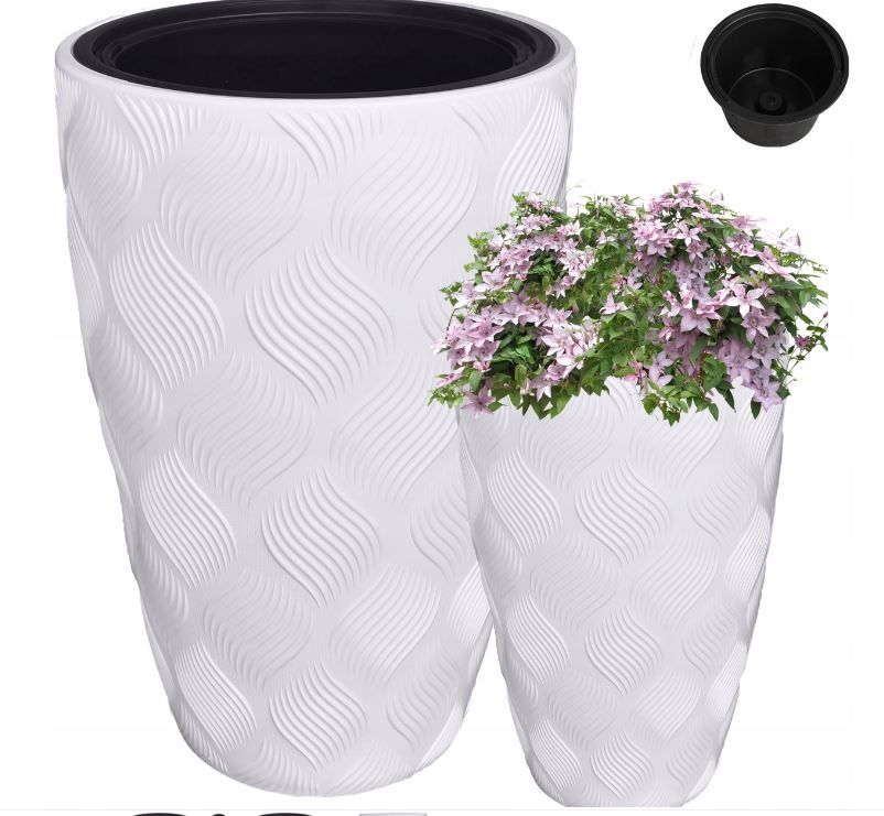 Form Plastic Donica Flow Slim 48 biały
