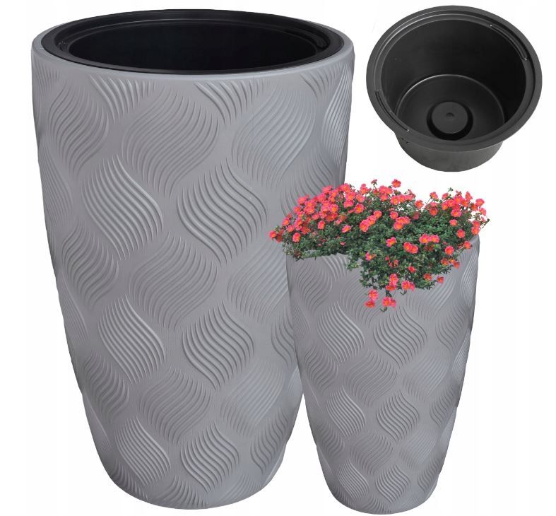 Form Plastic Donica Flow Slim 48 patyna