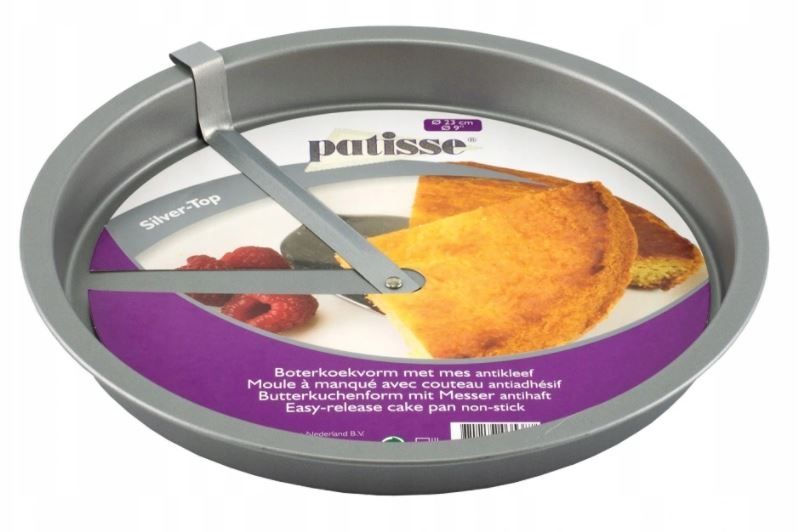 Forma do Ciasta z Odcinarką Silver 23 cm