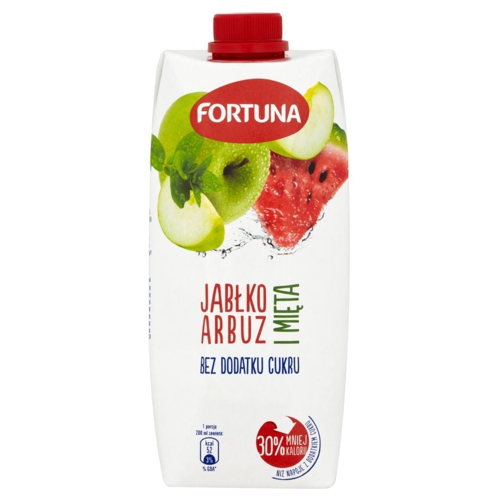 Fortuna Jabłko arbuz i mięta Napój 500 ml