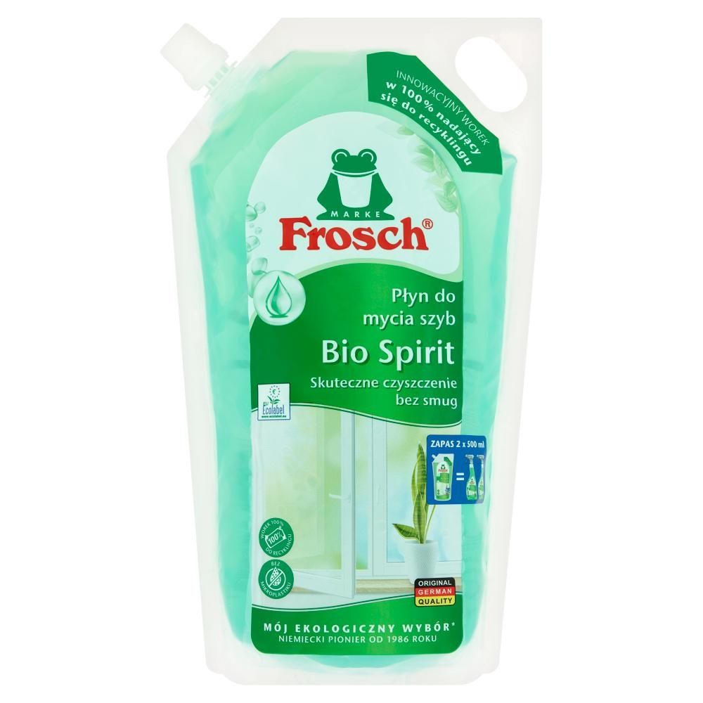 Frosch Bio Spirit Płyn do mycia szyb 1000 ml