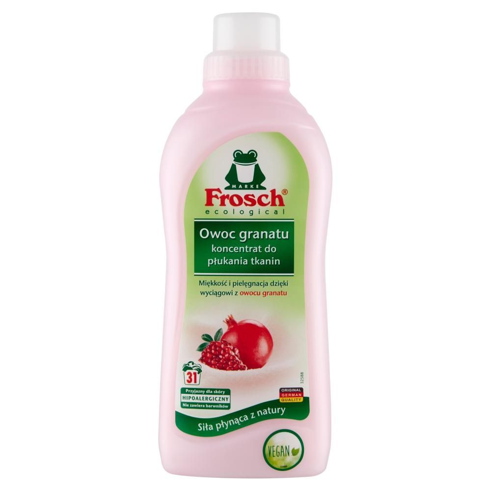 Frosch ecological Owoc granatu koncentrat do płukania tkanin 750 ml (31 prań)