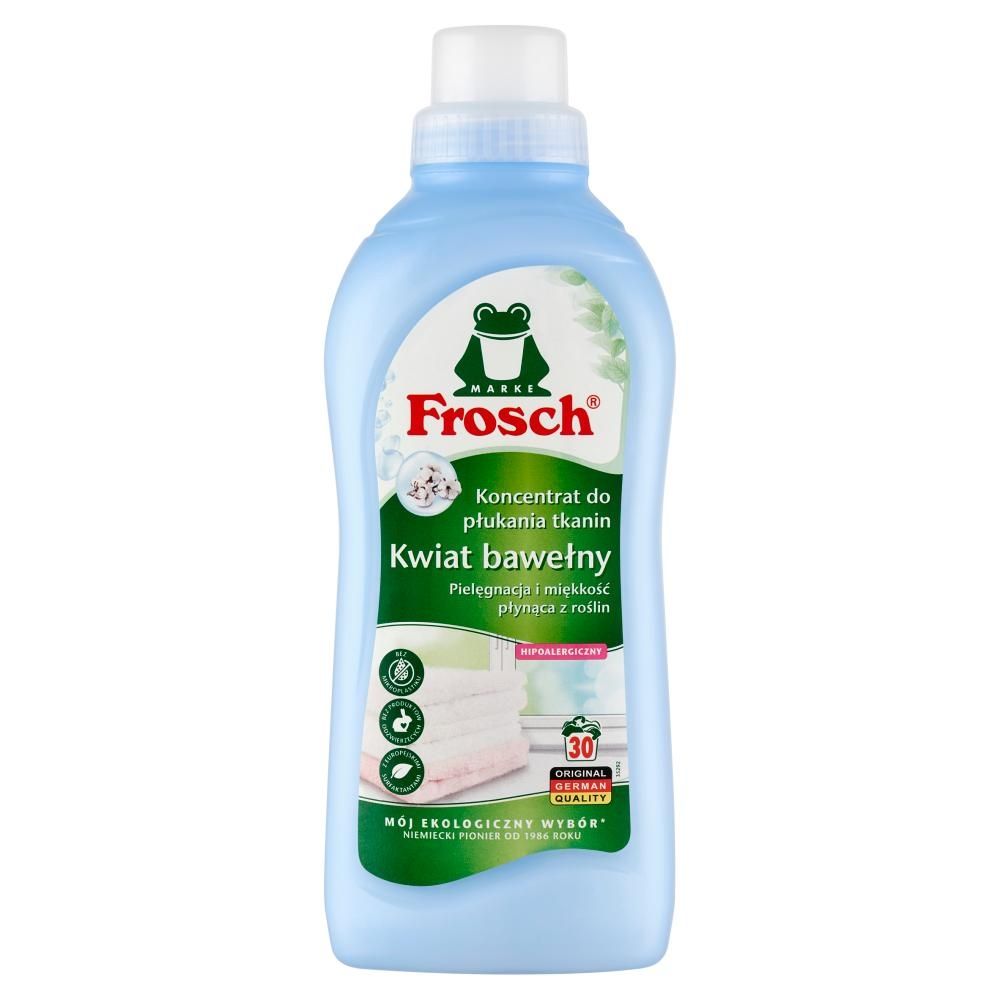 Frosch Koncentrat do płukania tkanin kwiat bawełny 750 ml (30 prań)