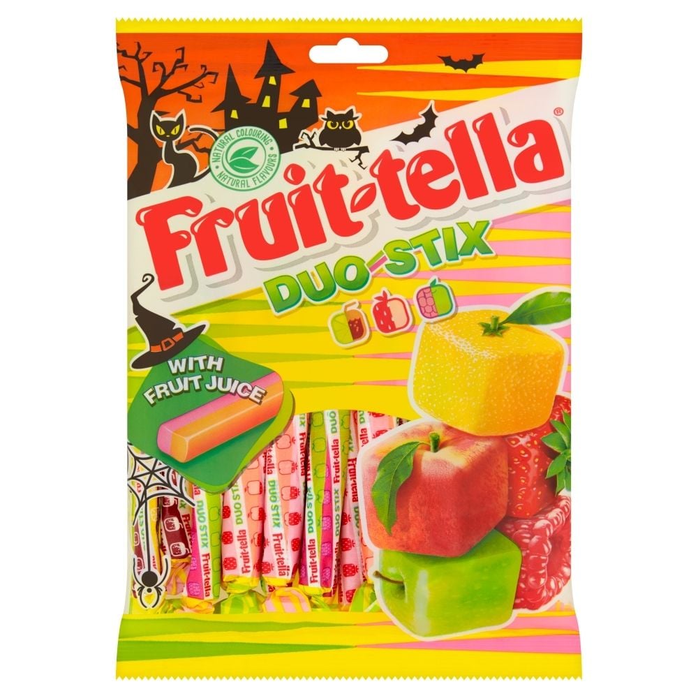 Fruittella Duo-Stix Cukierki do żucia 160 g