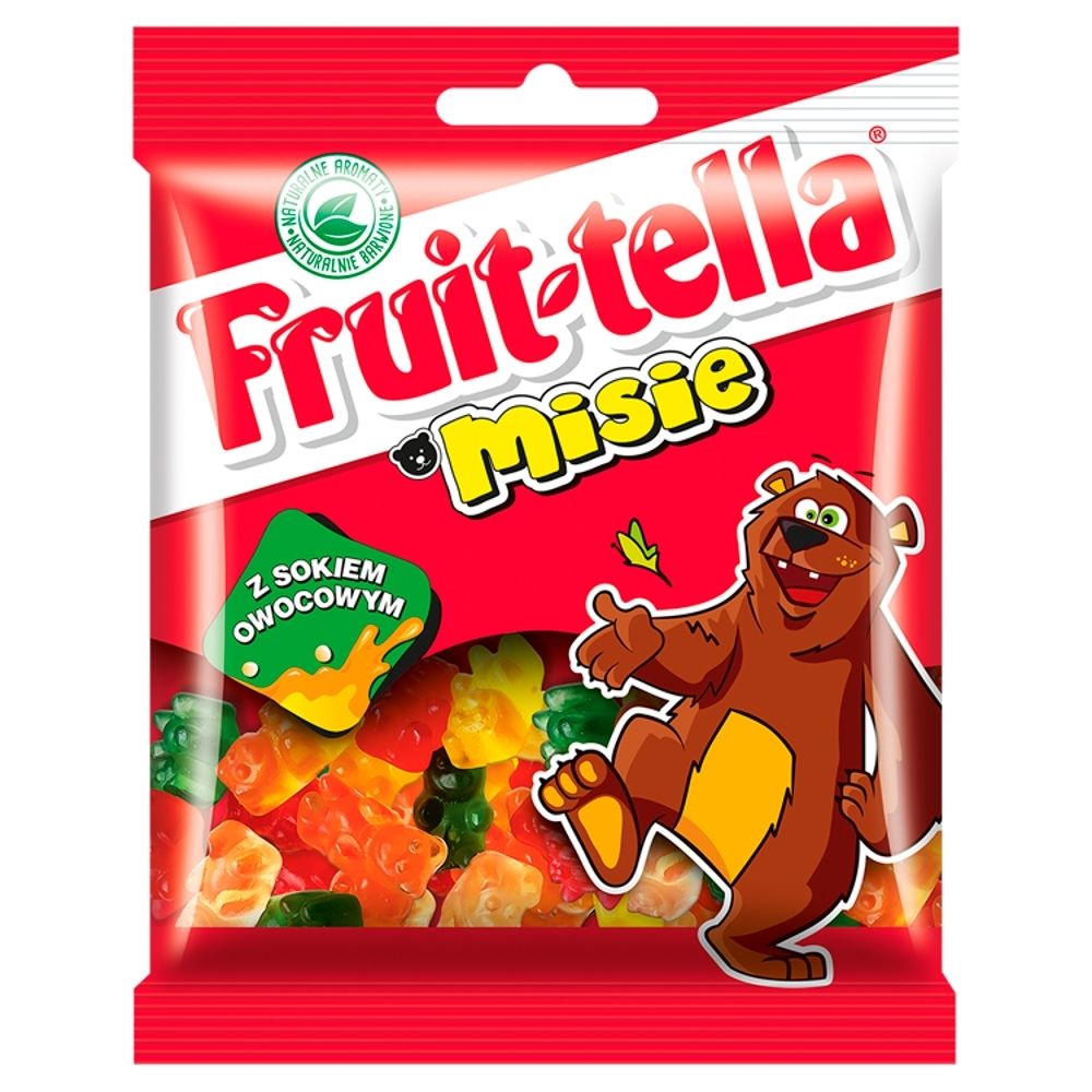 Fruittella Misie Żelki o smaku owocowym 90 g