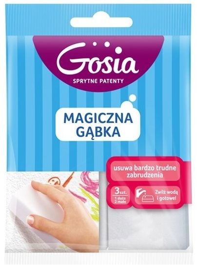 Gąbka GOSIA Magiczna gąbka 3 szt.