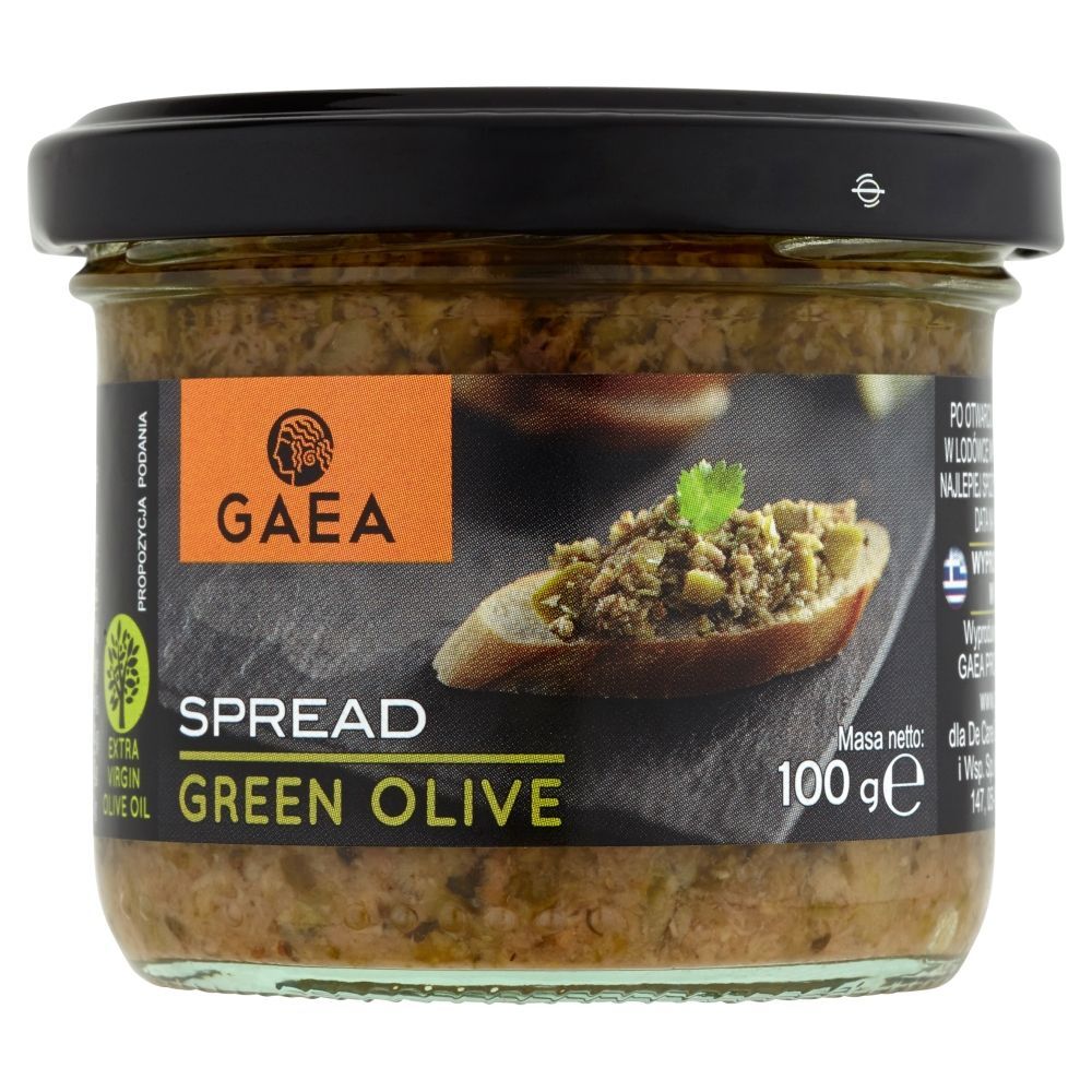 Gaea Tapenade z zielonych oliwek 100 g