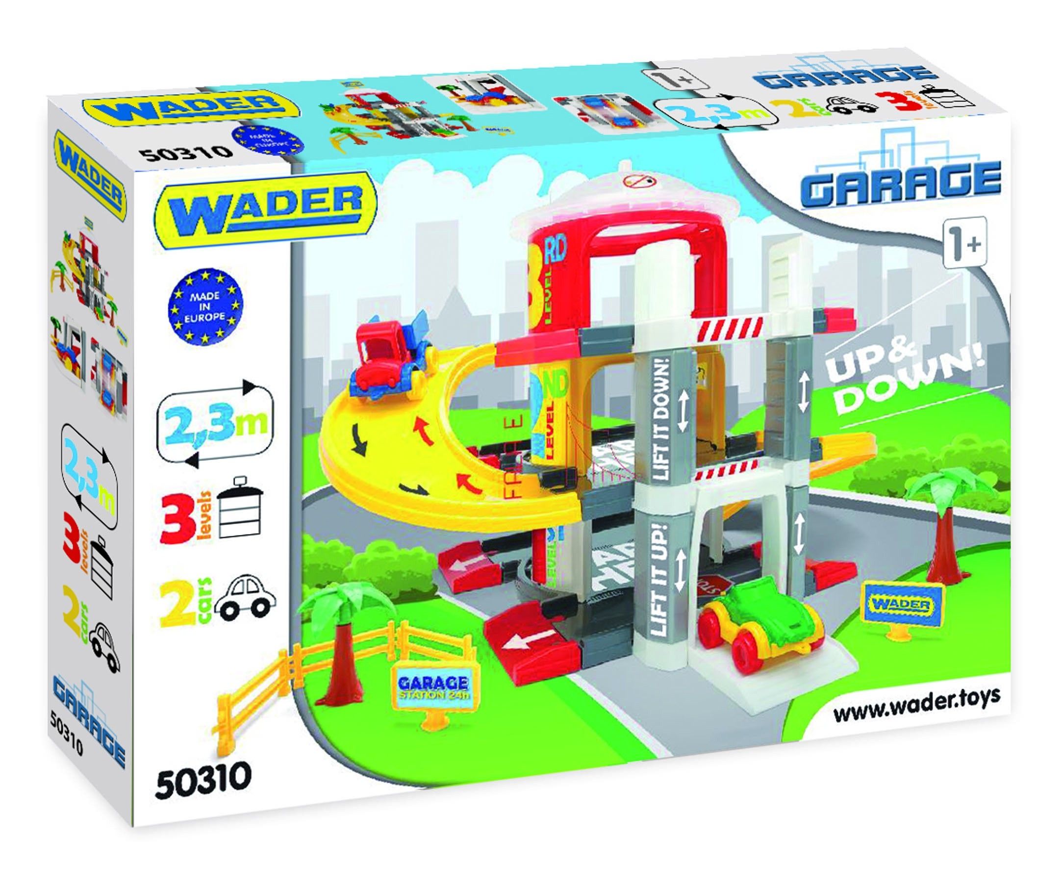 Garaż WADER Garaż z windą - 3 poziomy 50310