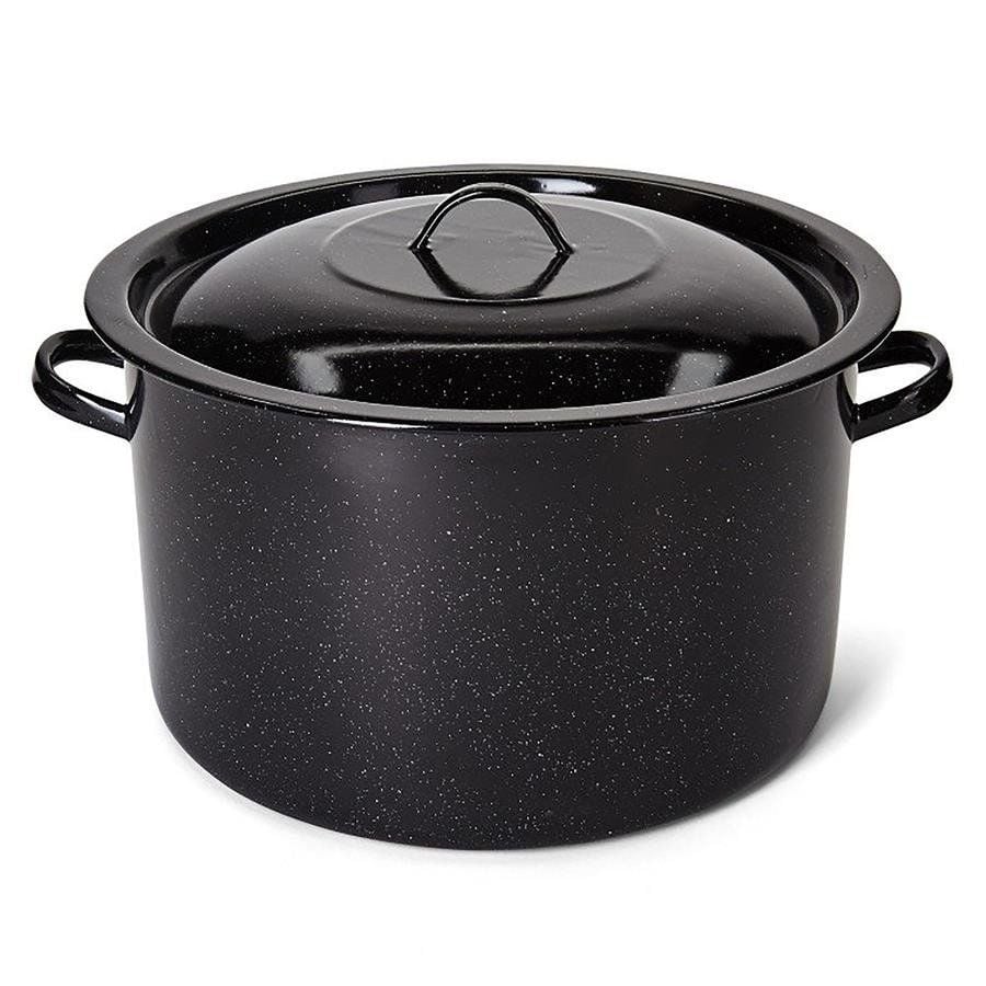 Garnek Emaliowany do Gotowania Słoików Pleszew 32 cm 15l