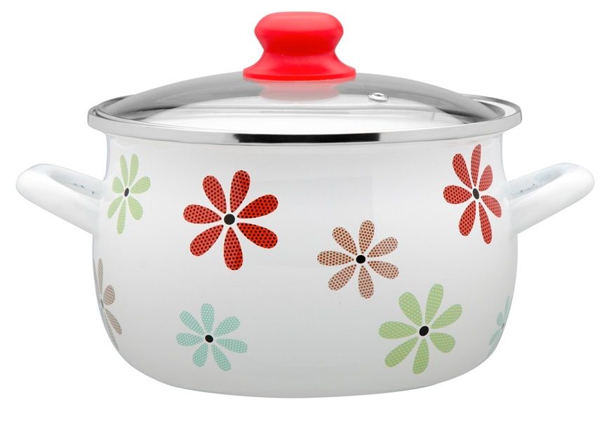 Garnek FLORENTYNA Margaretki 2.8 l 18 cm 0G8063