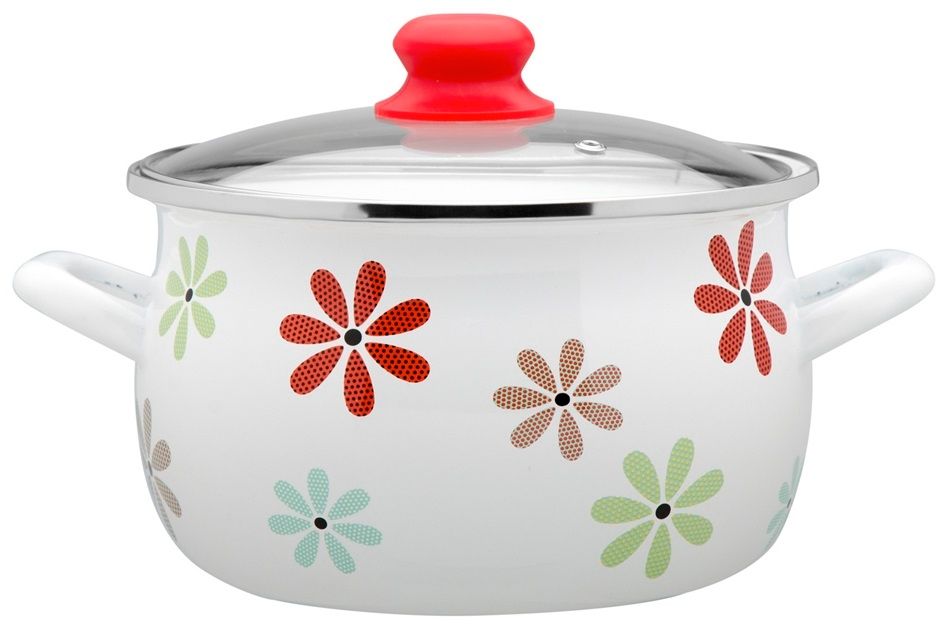 Garnek FLORENTYNA Margaretki 5.3 l 22 cm 0G8100