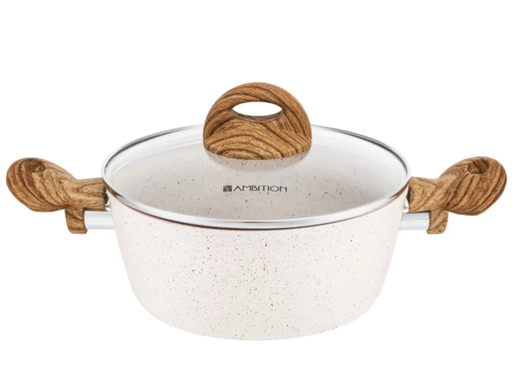Garnek z pokrywą AMBITION Nature 20 cm 34144
