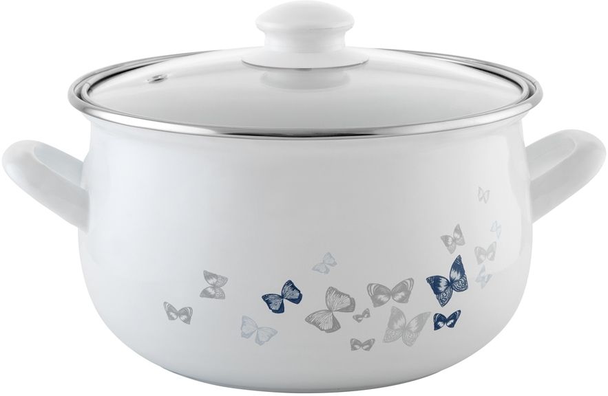 Garnek z pokrywą FLORENTYNA Butterfly 18 cm 2.8 l 0G0346