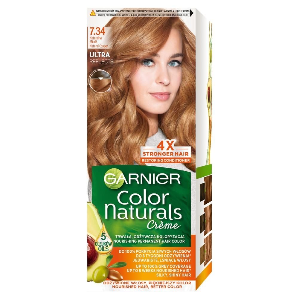 Garnier Color Naturals Crème Krem koloryzujący 7.34 naturalna miedź