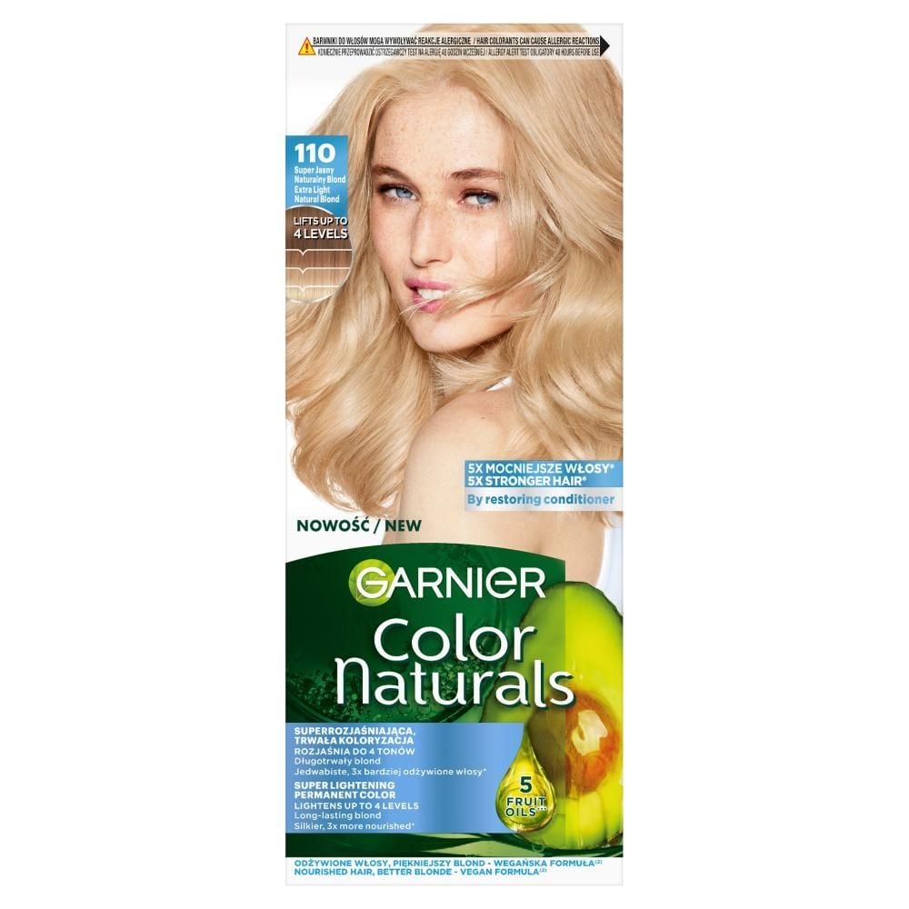 Garnier Color Naturals Krem koloryzujący 110 super jasny naturalny blond