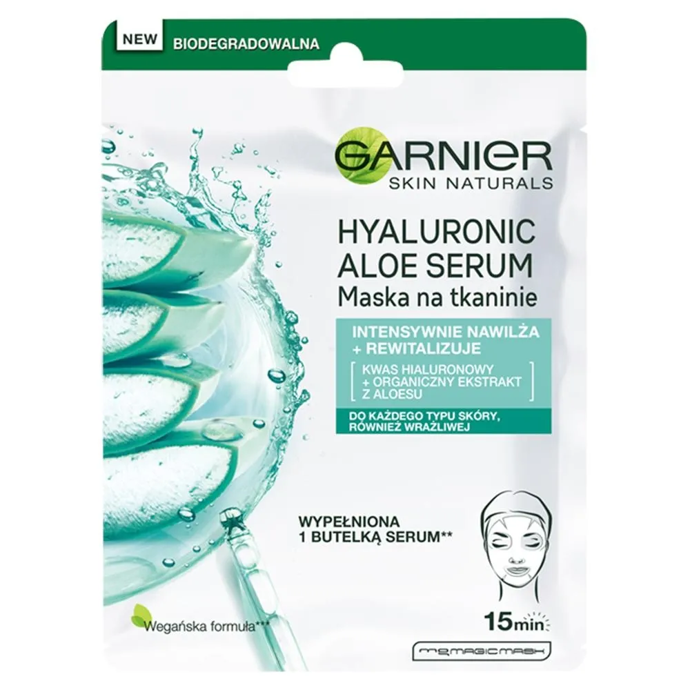 Garnier Hyaluronic Aloe Serum Maska na tkaninie 28 g