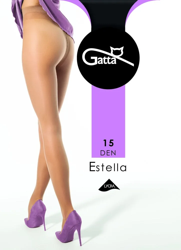 GATTA RAJSTOPY ESTELLA 15DEN CZARNY