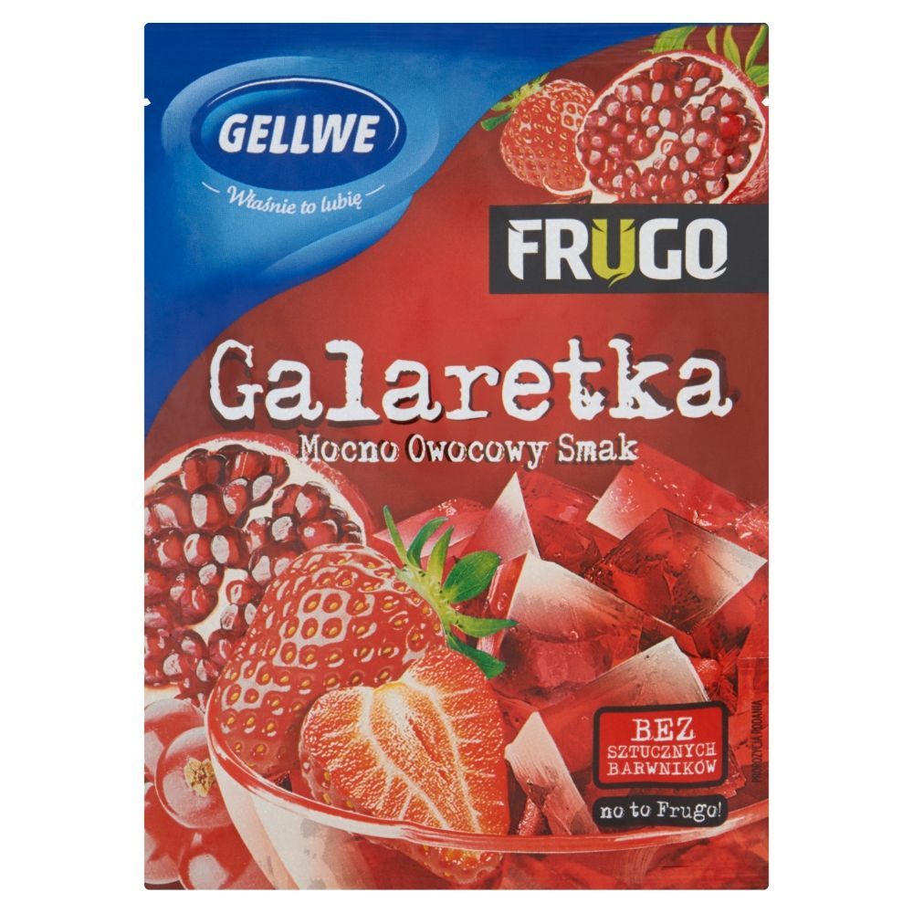 Gellwe Frugo Czerwone Galaretka 75 g