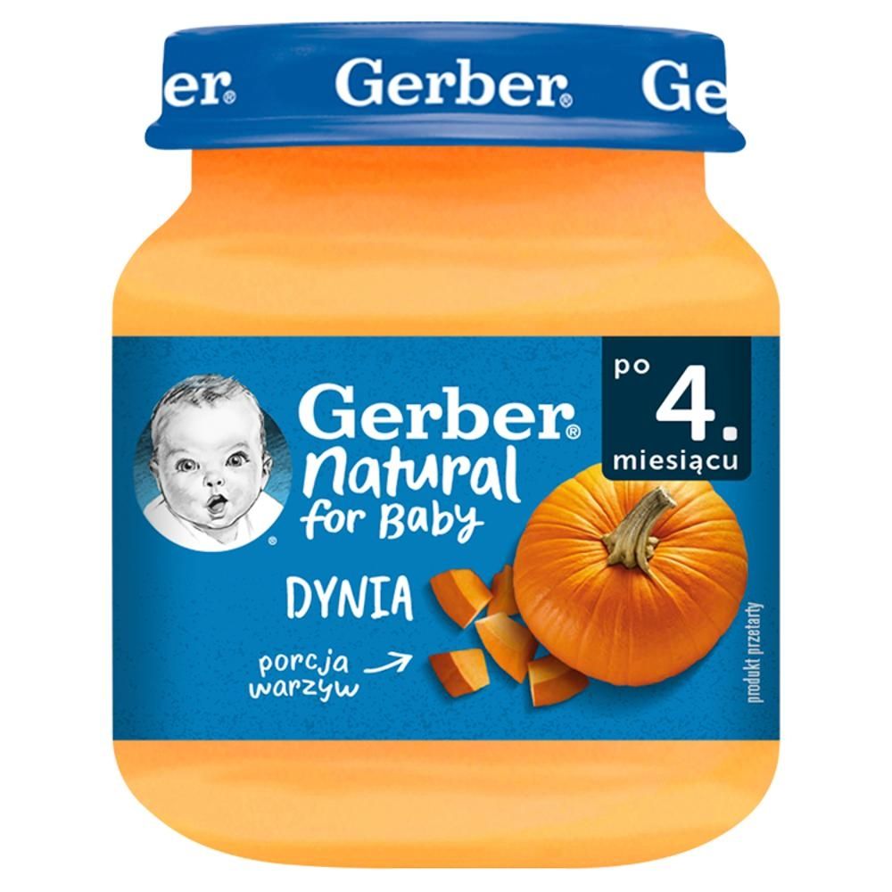 Gerber Dynia po 4. miesiącu 125 g