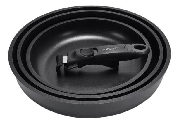 Gerlach Smart Zestaw patelni 20/24/28 cm