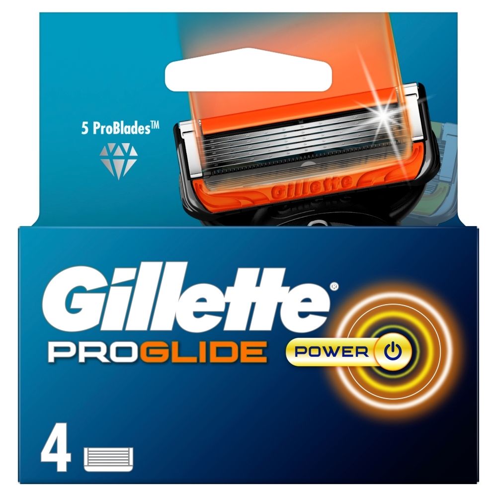 Zdjęcia - Pianka do golenia Gillette ProGlide Power Ostrza wymienne do maszynki do golenia dla mężczyz 