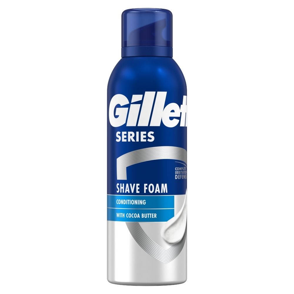 Фото - Піна для гоління Gillette Series Odżywcza pianka do golenia z masłem kakaowym, 200 ml 
