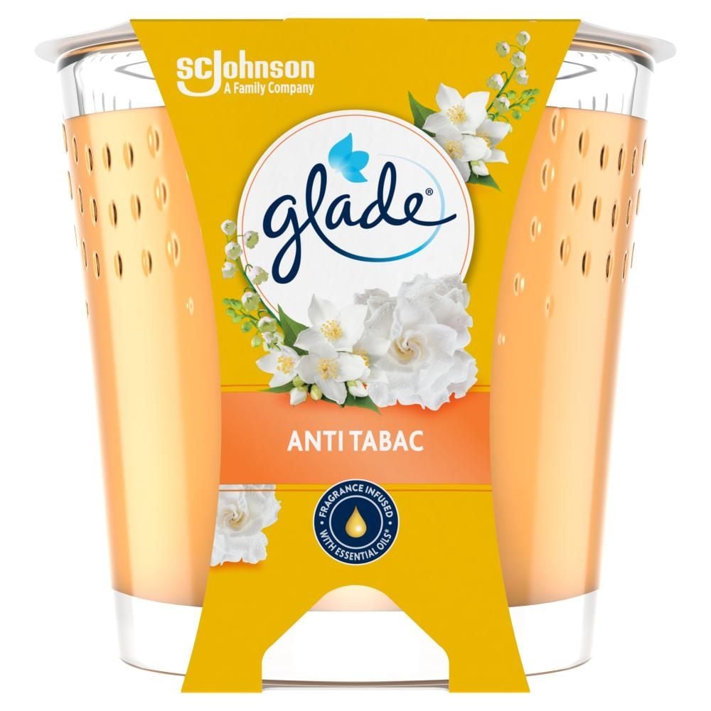 Glade Anti Tabac Świeca zapachowa 112 g