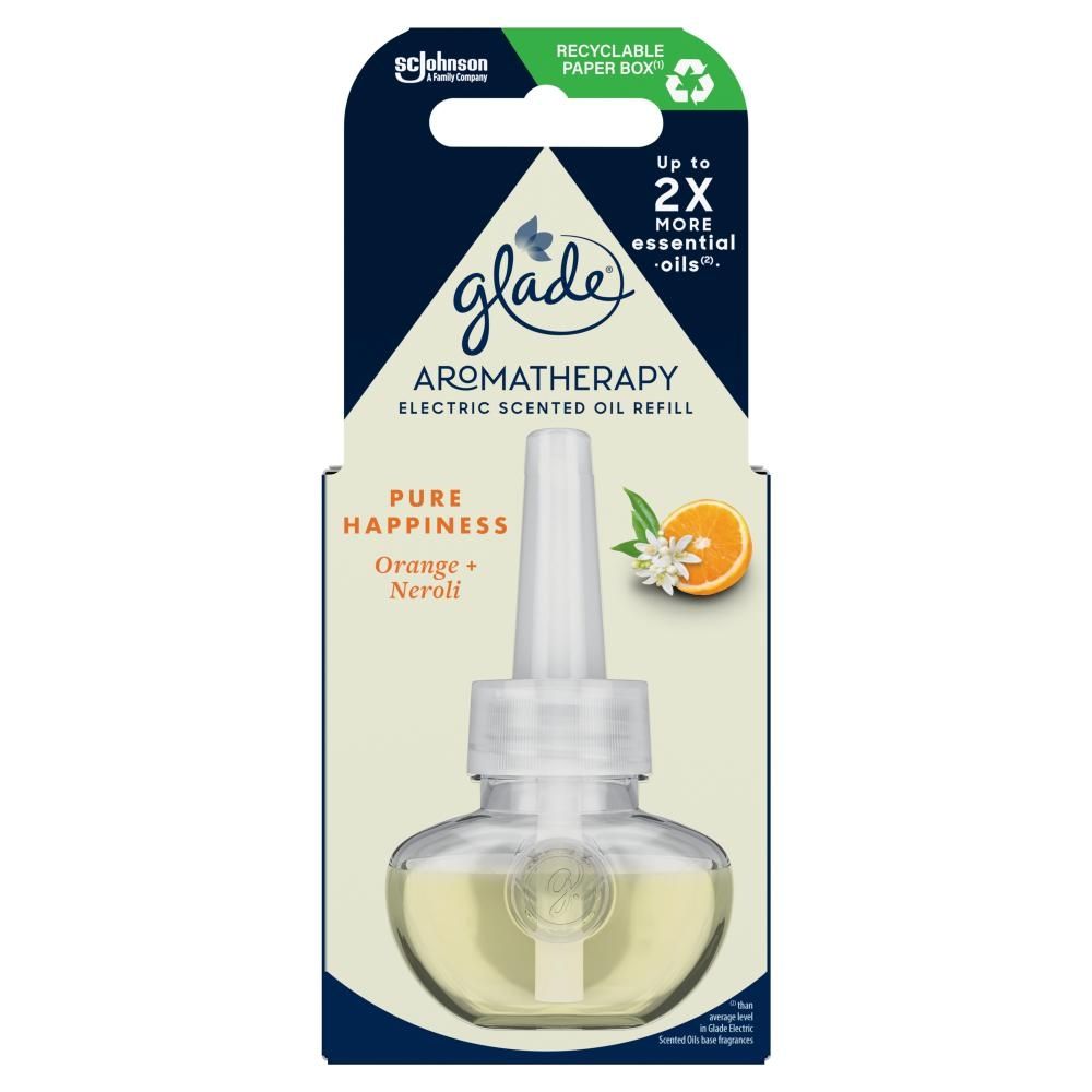 Glade Aromatherapy Pure Happiness Zapas do elektrycznego odświeżacza powietrza 20 ml