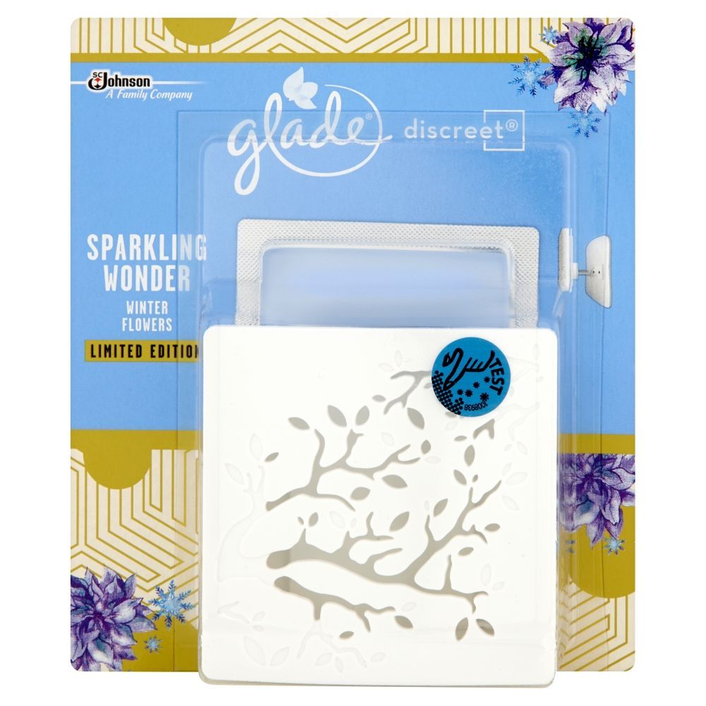 Glade Discreet Winter Flowers Elektryczny odświeżacz powietrza 8 g